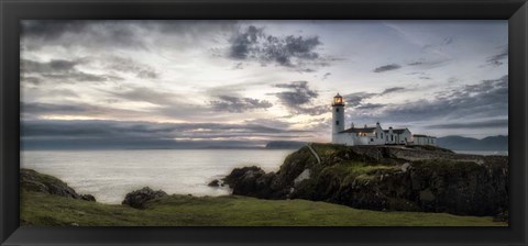 Framed Lighthouse Panorama Print