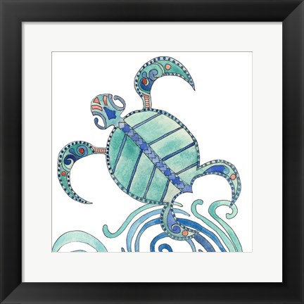 Framed Undersea Luau III Print