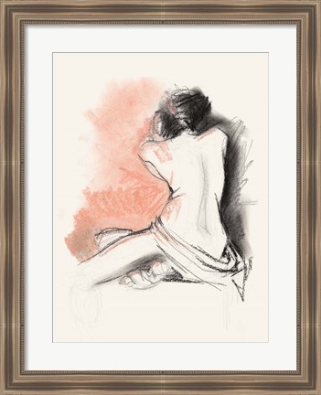 Framed Figure Gesture III Print