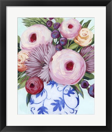 Framed Clarity Blooms I Print