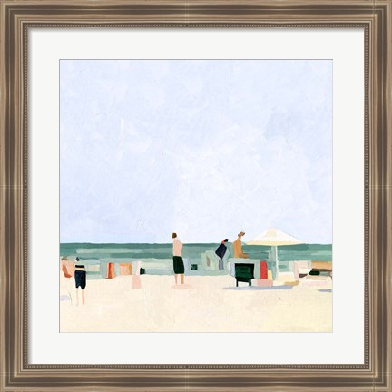 Framed Family Vacation I Print