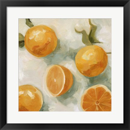 Framed Fresh Citrus IV Print