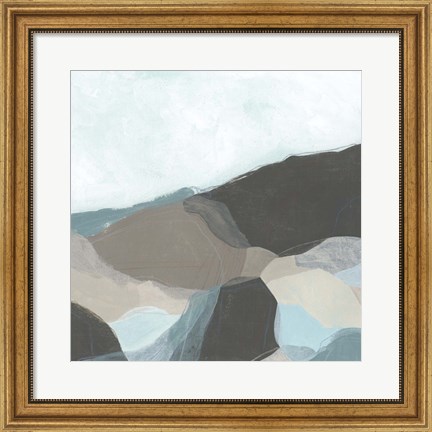 Framed Riverbend Valley II Print