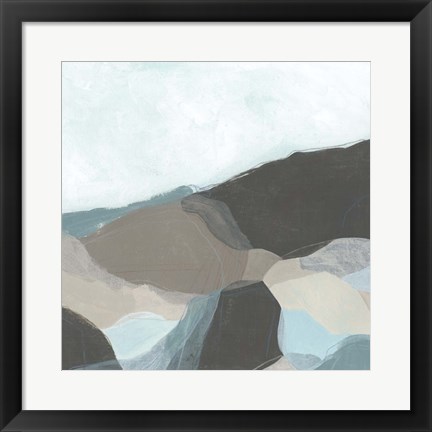 Framed Riverbend Valley II Print