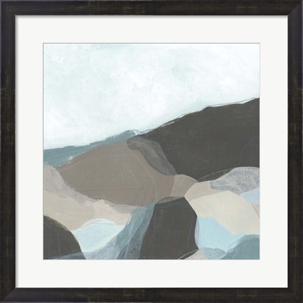 Framed Riverbend Valley II Print