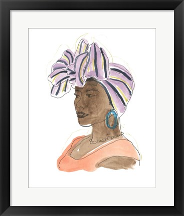 Framed Strong &amp; Beautiful II Print