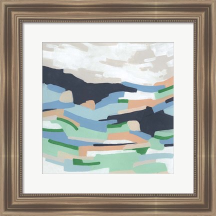 Framed Meadow Vale I Print