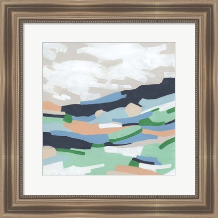 Framed Meadow Vale II Print