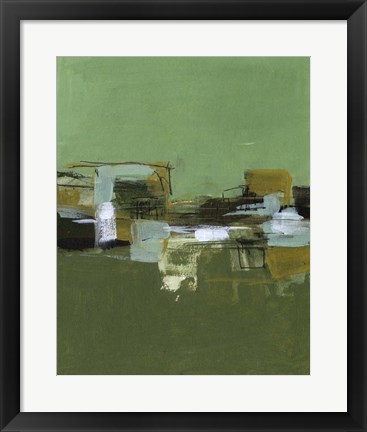 Framed Abstract Village II Print