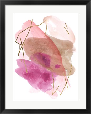 Framed Rose Edge I Print