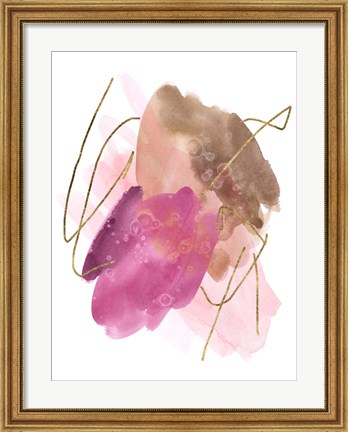 Framed Rose Edge III Print