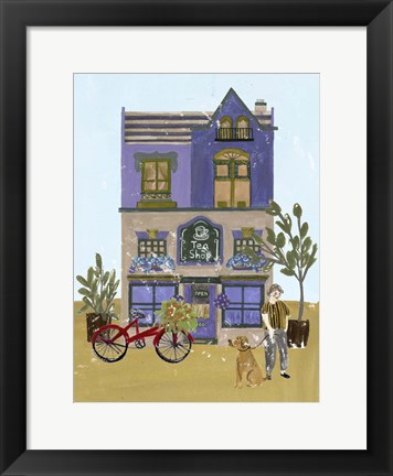 Framed Local Cafe I Print