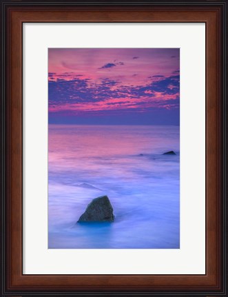 Framed Scenic Cape May Beach 2, Cape May NJ Print