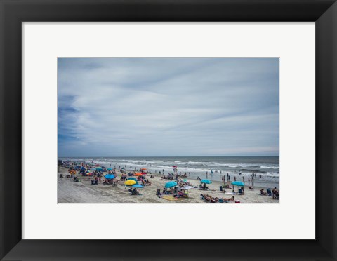 Framed Wildwood Beach, NJ Print