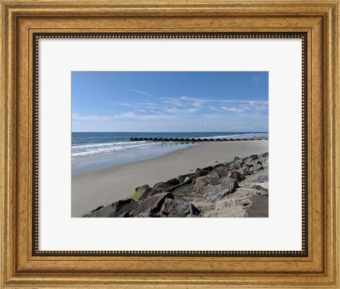 Framed North Wildwood 1, NJ Print