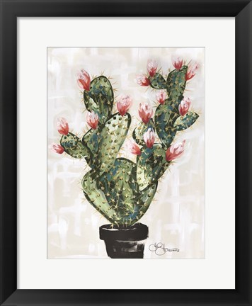 Framed Cactus Print