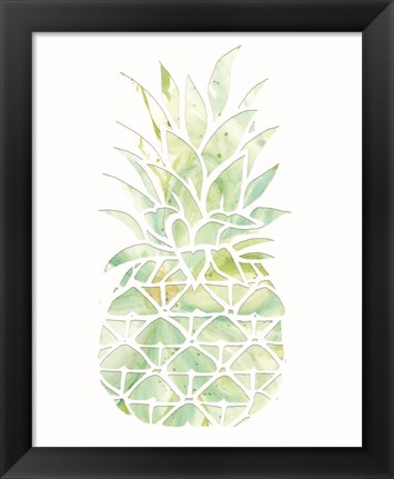 Framed Pineapple Print