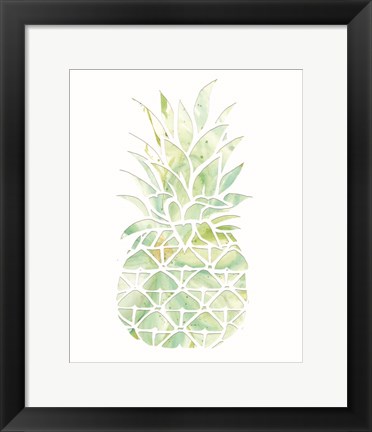 Framed Pineapple Print