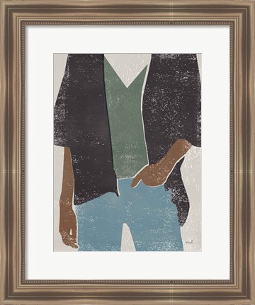 Framed Casual I Print