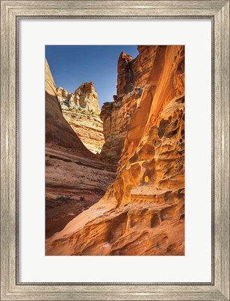 Framed Crack Canyon II Print