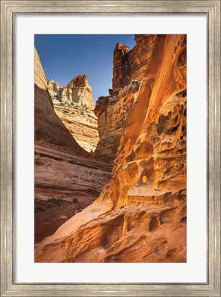 Framed Crack Canyon II Print