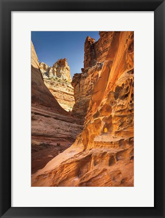 Framed Crack Canyon II Print