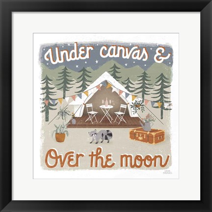 Framed Gone Glamping IV Print