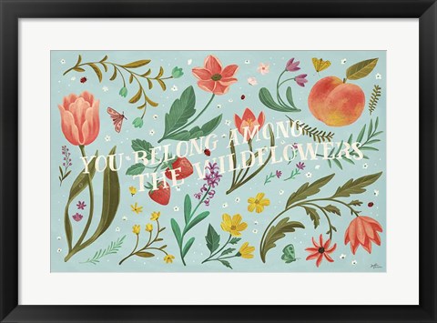 Framed Spring Botanical IV Print