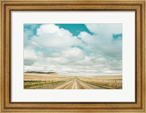 Framed Dirt Road Travels Print