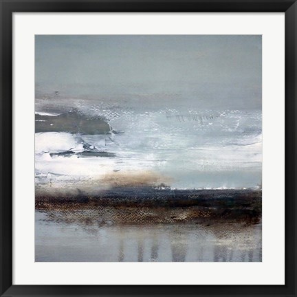 Framed Winter Shore Print