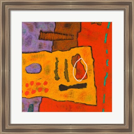 Framed Conversations in the Abstract #21 Print