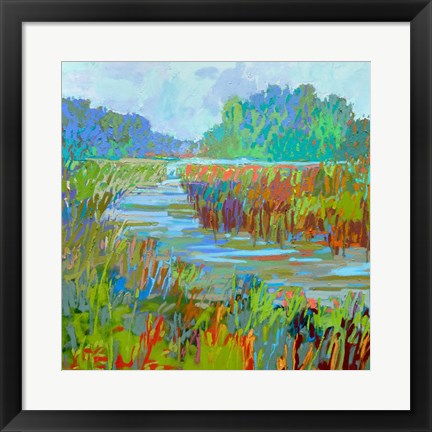 Framed Bend in the River Print