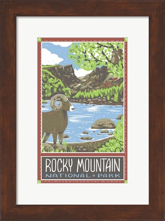 Framed Rocky Mountain National Park Print