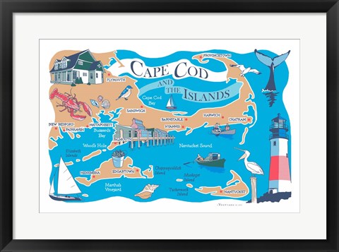 Framed Cape Cod Print