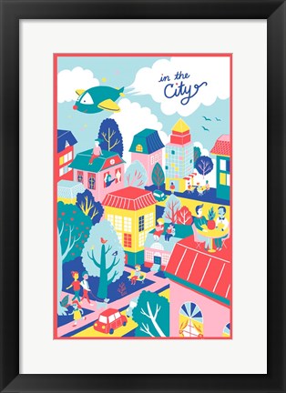 Framed In the City Print