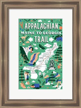 Framed Appalachian Print