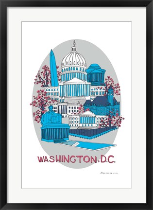 Framed Washington DC Print