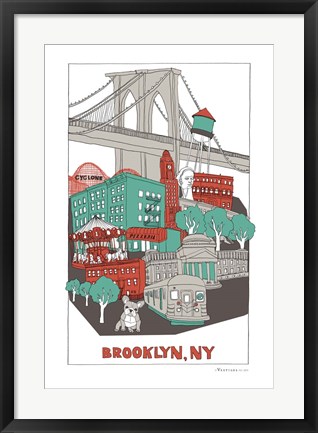 Framed Brooklyn Print