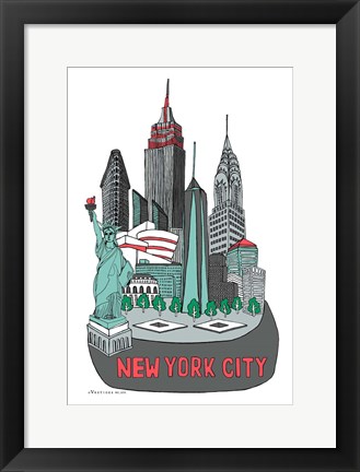 Framed New York Print