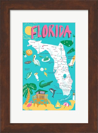 Framed Florida Print