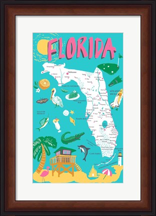 Framed Florida Print