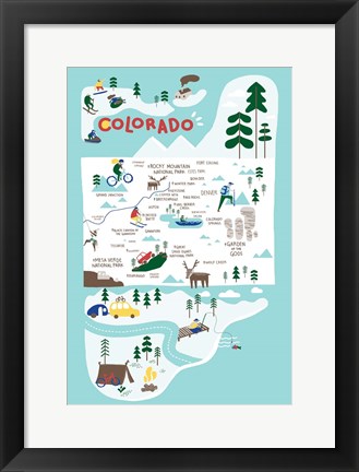 Framed Colorado Print