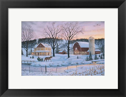 Framed Winter Memories Print