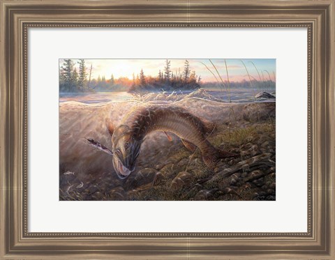 Framed Right Time Right Place Print