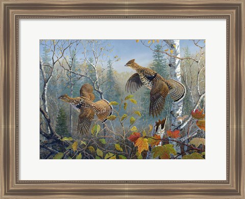 Framed October Wings Print