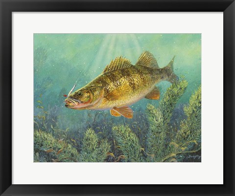 Framed Perch Print