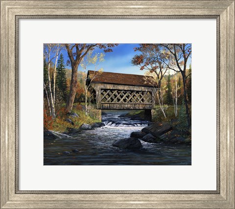 Framed Trout Creek Crossing Print