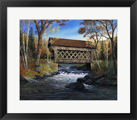 Framed Trout Creek Crossing Print