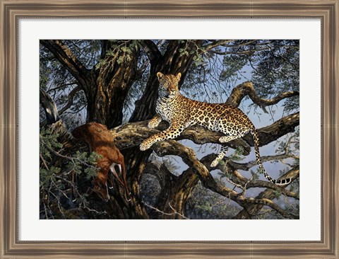 Framed Leopard Print