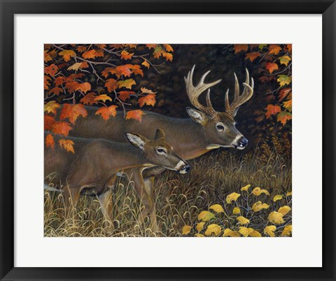 Framed Scent of Autumn Print